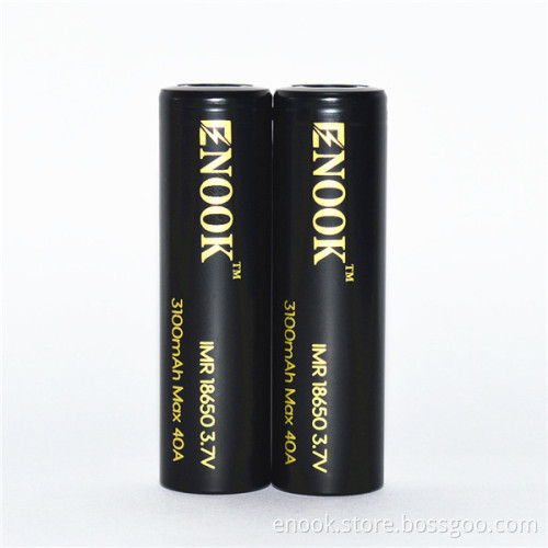 Enook 18650 3100mah 40a ego battery